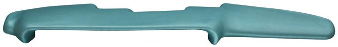 RestoParts Dash Pad, Original Foam Molded-Vinyl Wrapped, 1966 GTO/LeMans/Tempest, Turquoise PD85103TQ