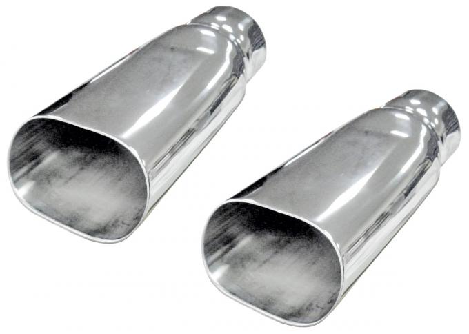 Redline Restomotive® Chevelle/El Camino SS 69-72, Monte Carlo 70-72 Exhaust Chrome Tip (3.0