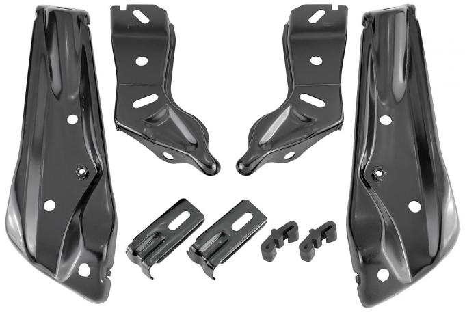 RestoParts Bumper Brackets, Front, 1971-72 Chevelle/El Camino CH24894