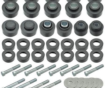 RestoParts Bushing Kit, Body, 1970-72 Monte Carlo, w/Hardware SB614K