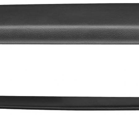 RestoParts Dash Pad, Original Foam Molded-Vinyl Wrapped, 1966-67 Cutlass, Black C2455BK