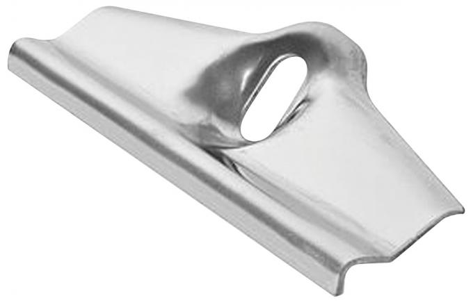 RestoParts Battery Tray Clamp, 1966-77 GM Cars, Stainless Steel G241767