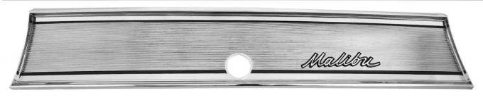 RestoParts Glove Box Fascia, 1967 Malibu/El Camino, Chrome GBC1800