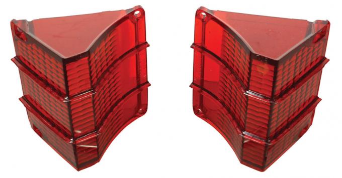 RestoParts Lens, Tail Lamp, 1967 El Camino/Wagon, w/o Trim 95EC67A
