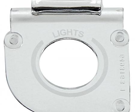 RestoParts Lens, Headlight Switch, 1971-72 Chevelle/El Camino/Monte, White CH32160