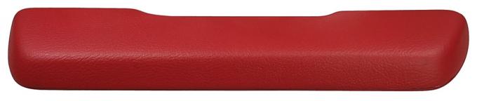 RestoParts Pad, Armrest (front, Interior) 1968-72 "A" Body, Catalina, LH, Red ARP0008RD68