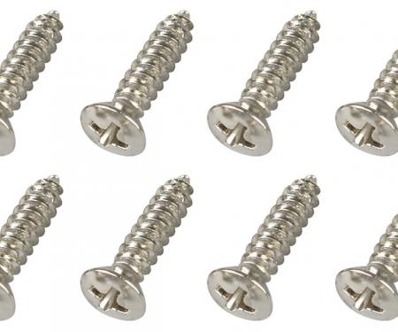 RestoParts Screw, 63-88 GM, Door Step Plate, 8pc Kit C21027