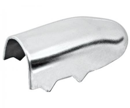 RestoParts Seat Cap, 1966-72 GM A Body, Chrome Piping, Bucket, Each DK15500