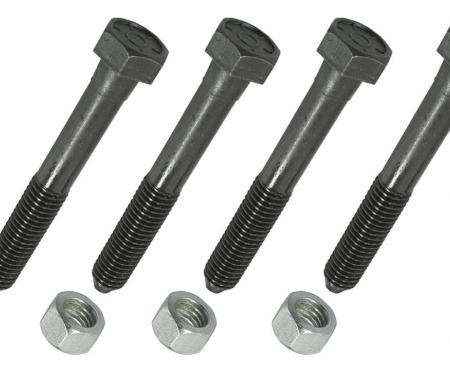 RestoParts Bolts - Control Arm, Front Lwr or Rear Upr/Lwr, Set of 4, w/Nuts CH2144