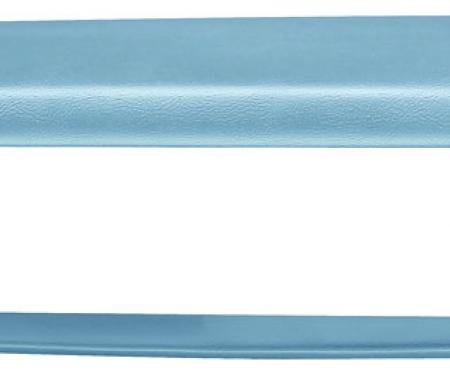 RestoParts Dash Pad, Original Foam Molded-Vinyl Wrapped, 1966-67 Cutlass, Light Blue C2455LB