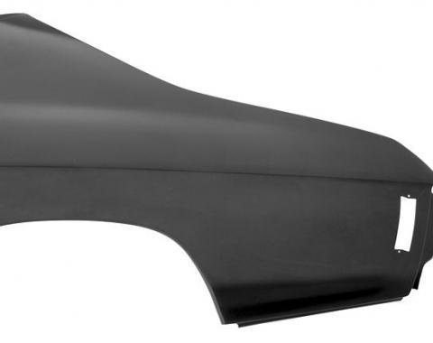 RestoParts Quarter Panel, 70-72 Chevelle, Coupe, Complete, Left Hand KM02006-LH