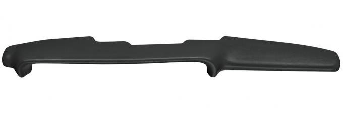 RestoParts Dash Pad, Original Foam Molded-Vinyl Wrapped, 1966 GTO/LeMans/Tempest, Black PD85103BK