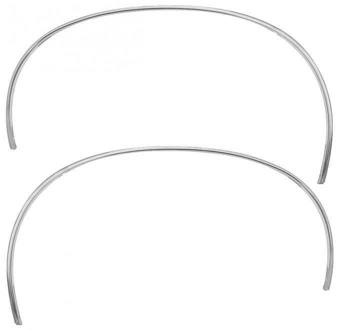 RestoParts Molding, Wheel Opening, 1964-65 GTO, Front, Pair LBM0033-PR