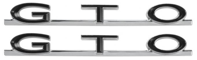 RestoParts Emblem, Quarter Panel, 1964-67 GTO, Pair 1K0041