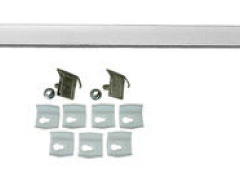 RestoParts Molding, Below Rear Window, 1968-72 El Camino, w/ clips 03M599