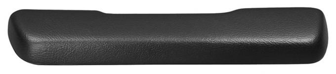 RestoParts Pad, Armrest (front, Interior) 1968-72 "A" Body, Catalina, RH, Black ARP0009BK