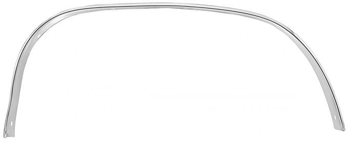 RestoParts Molding, 67 El Camino, Wheel Opening, Rear, Left Hand N9963-LH