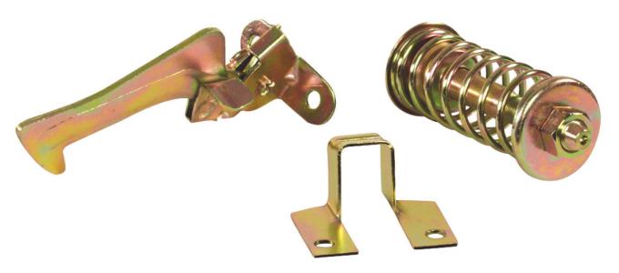 RestoParts Hood Latch Kit, 1965-67 GTO/Lemans/Tempest G221382