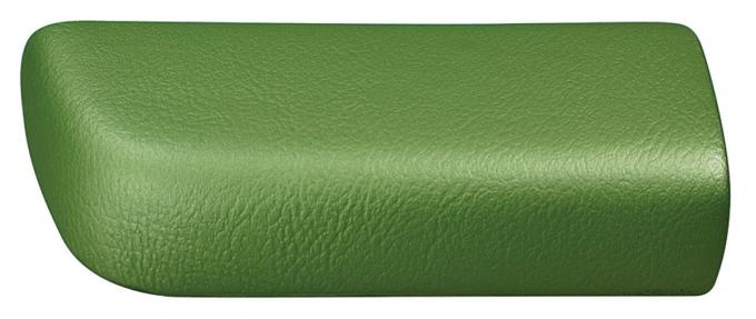 RestoParts Pad, Armrest (rear, Interior) 1968-69 "A" Body, Catalina, LH, Light Green ARP0026LG