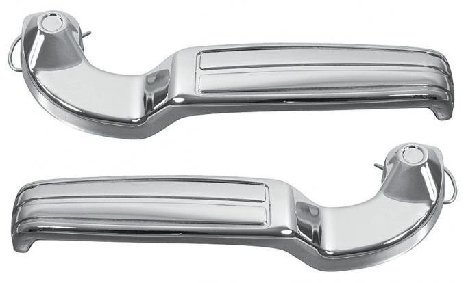 RestoParts Handle, Inside Door, 1968-72 Chev/GTO/Cut/Sky/1970-72 Monte/1968-70 Cat, Pair CH20015-PR