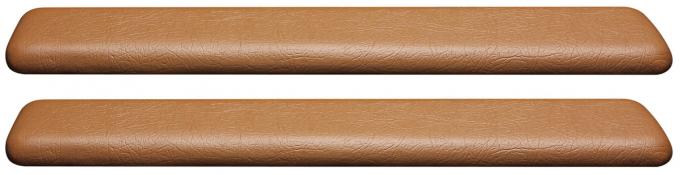 RestoParts Pads, Armrest, Front, 1961-64 Cutlass/Skylark/Riviera, Saddle ARP0030SD