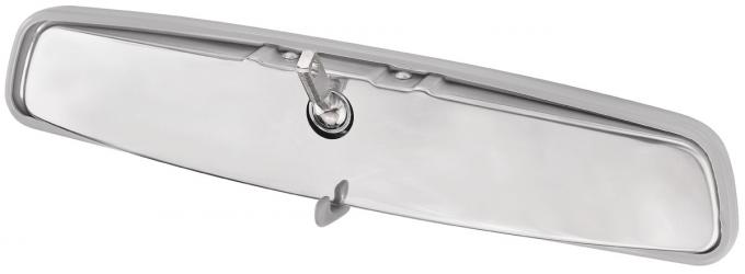 RestoParts Mirror, Inside 1968-72 GM "A" Body/Eldo/1969-70 Bonn/Cat/1967-70 Riv/1967-70 Cad, Gray Surround PZ00439GY
