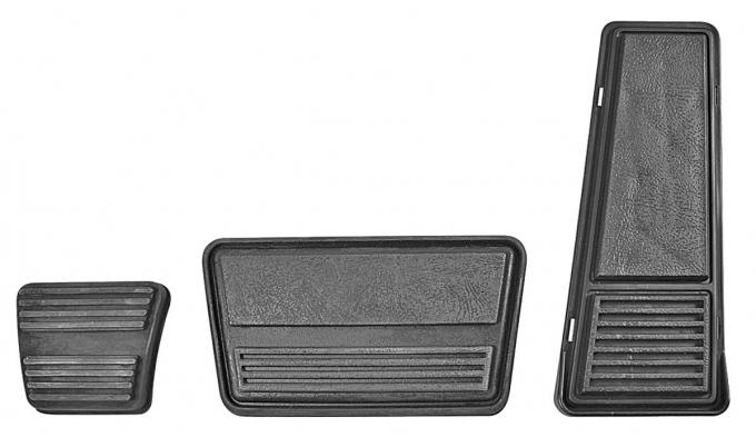 RestoParts Pad, Kit, Pedal, 1978-88 El Camino/Monte Carlo/1978-83 Malibu, Auto. Trans. PK200B