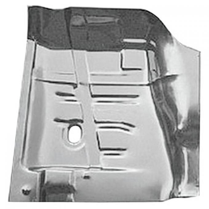 RestoParts Floor Pan, Quarter Section, 1968-72 A-Body (exc El Camino), Import, Front-Left CH33438FTLH