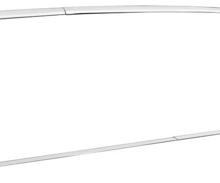 RestoParts Window Reveal Molding set, Rear, 1968-72 GTO G241311