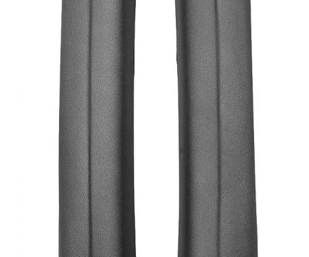 RestoParts Pillar Pads, Interior Molded 1968-69 A-Body Coupe, Black PXM1501BK