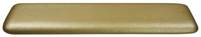 RestoParts Pad, Armrest (front, Interior) 1965-67 "A" Body, Catalina (LH or RH), Gold ARP0001GD