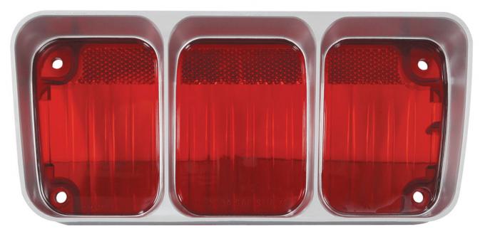 RestoParts Lens, Tail Lamp, 1972 Cutlass/442, Lower, Exc. Wagon C230064