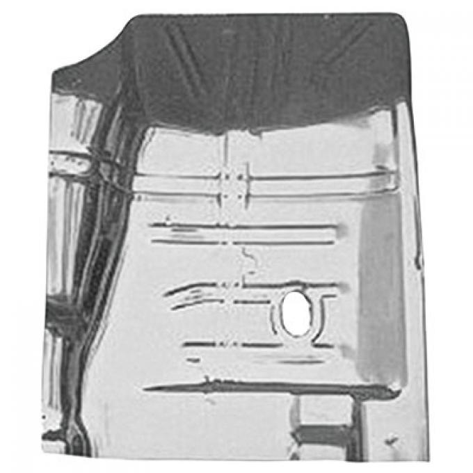 RestoParts Floor Pan, Quarter Section, 1964-67 A-Body (exc El Camino), Import, Front-Right CH33437FTRH
