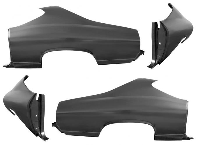 RestoParts Quarter Panel, Complete, 1968 Chevelle Coupe, Pair CH26033-PR