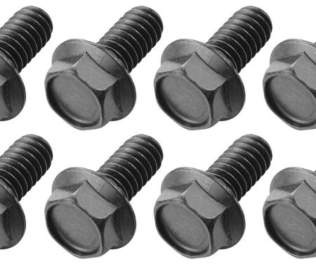 RestoParts Screw Set, 70-72 Chevelle/El Camino, Cowl Induction Support Bracket, 8pc CH31120