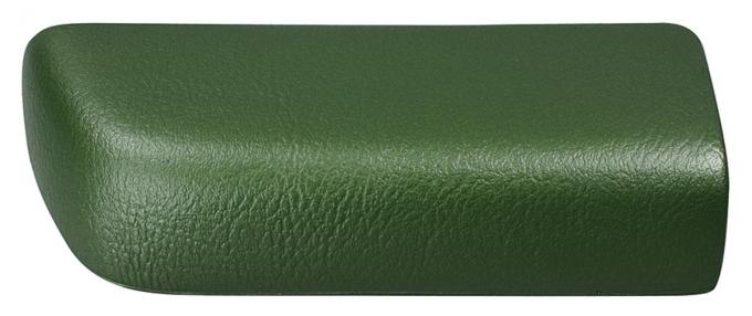 RestoParts Pad, Armrest (rear, Interior) 1968-69 "A" Body, Catalina, LH, Dark Green ARP0026DG
