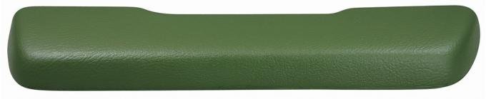 RestoParts Pad, Armrest (front, Interior) 1968-72 "A" Body, Catalina, LH, Jade Green ARP0008JGGT