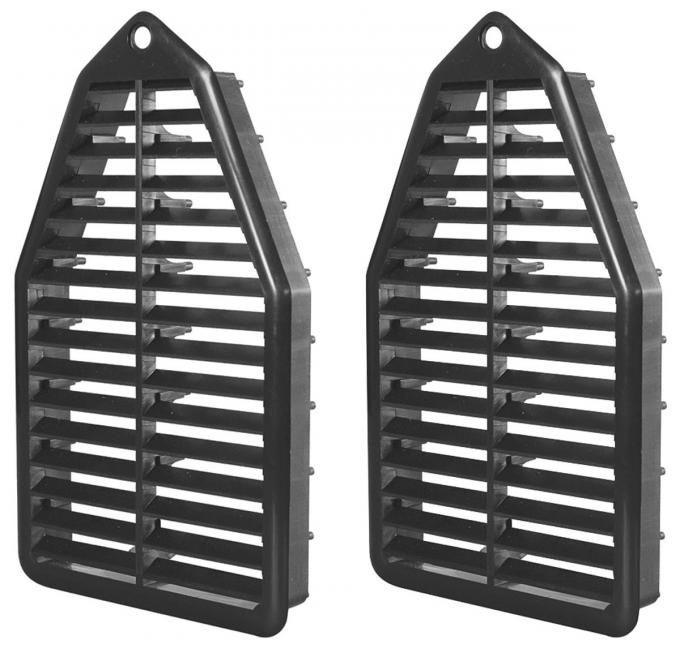 RestoParts Louver, Door Jamb Vent, 1969 A-Body, Pair CHV0117-PR