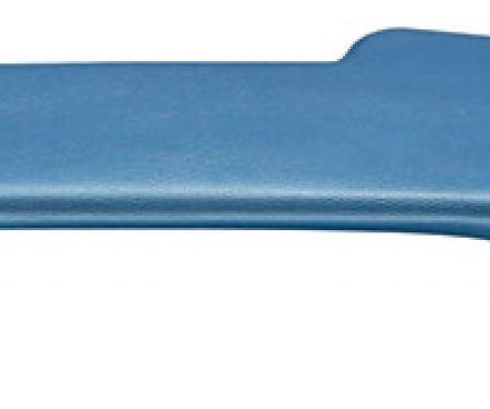 RestoParts Dash Pad, Original Foam Molded-Vinyl Wrapped, 1966 GTO/LeMans/Tempest, Blue PD85103BL