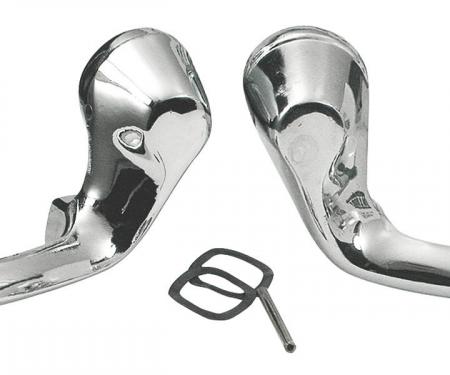 RestoParts Handle, 66-67 A Body, Except El Camino, Post, Vent Window, Pair CHV4350