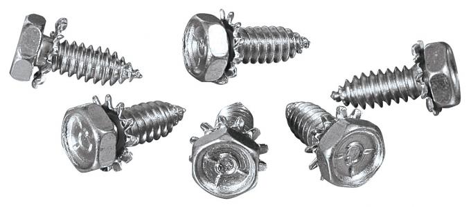 RestoParts VALVE TO HOOD FRAME MOUNT SCREWS PZ00410-ST