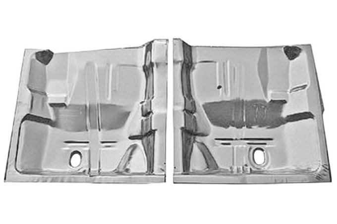 RestoParts Floor Pan, Quarter Section, 1968-72 A-Body (exc El Camino), Import, Pair, Rear CH33438-PRRR