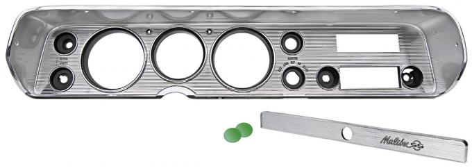 RestoParts Dash Chrome Kit, 1964 Chevelle SS w/AC, Complete C21016