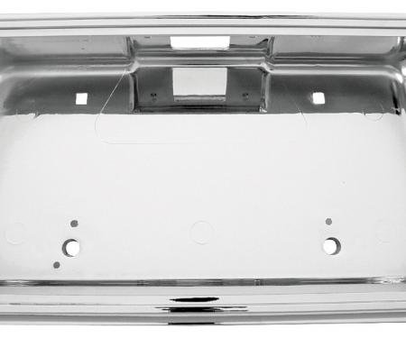 RestoParts License Plate Pocket, 1978-87 El Camino, Reproduction, Chrome L240268CH