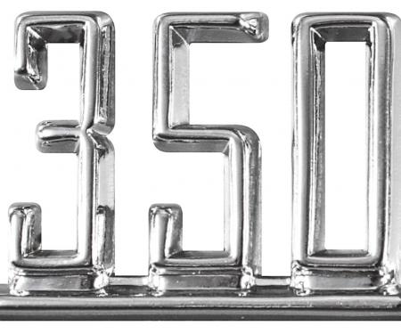 RestoParts Emblem, Fender, 1965-67 Chevelle/El Camino, 350 PZ00047