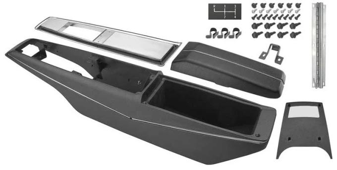 AMD Console Assembly, 4-Speed, 1968 Chevelle El Camino P-C6872A