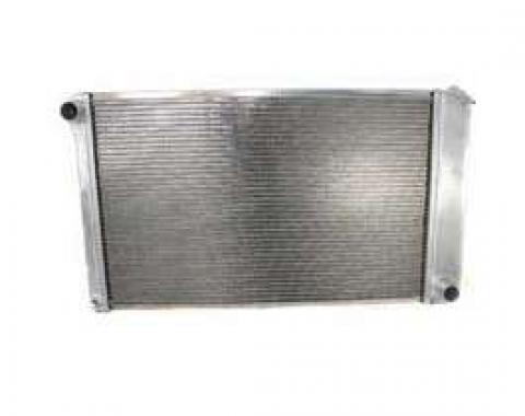 El Camino Griffin Aluminum Radiator, 2 Row With Standard Tubes, Natural Finish, With Manual Transmission, 1978-1987