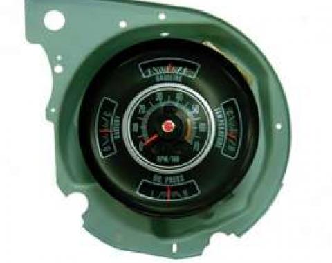 El Camino Tachometer, 5700 Red Line, Original Style, 1969