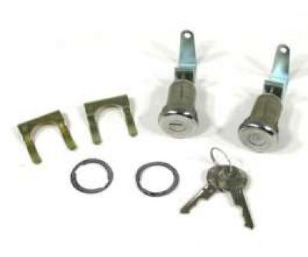 El Camino Door Locks, Original Style Keys, 1959-1960