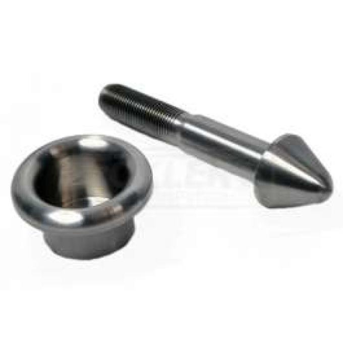 El Camino Billet Hood Latch Pin And Spring Collar, 1968-1969